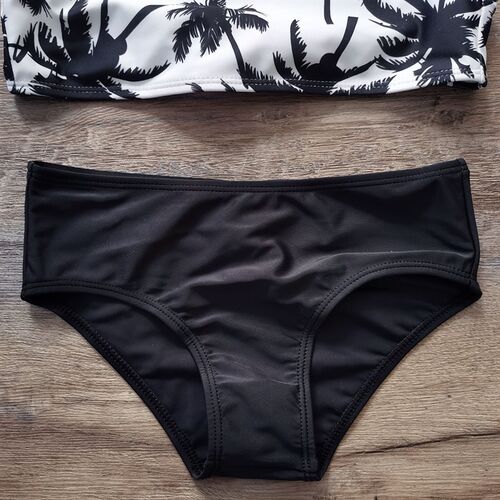 Crop Top Girl Swimsuit Swimwear 5-14 Years Girl Bikini Set P