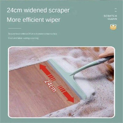 Silicon Wiper Window Cleaner Shower Squeegee Glass Clean