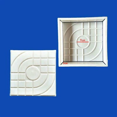 Plaic Brick DIY Square Garden Path Concrete Plaic Brick