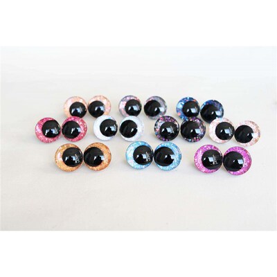 10pcs 12mm 14mm 16mm 18mm 20mm 25mm 30mm Cartoon 3D glitte