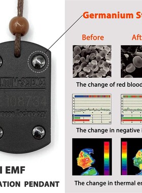 Anti EMF Radiation Protection Pendant Tourmaline 2300 Negat