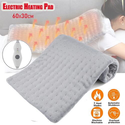 60x30cm Electric Physiotherapy Heating Pad Shawl Blanket Dry