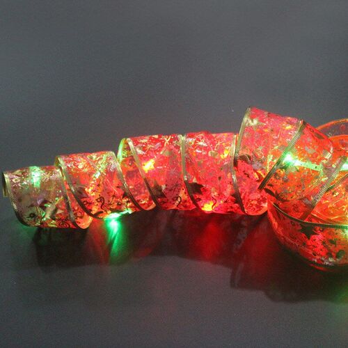 Christmas tree decoration LED lights Double ribbon lights