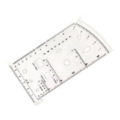 Coordinate Reader Geometry Drawing Template Measuring Tool