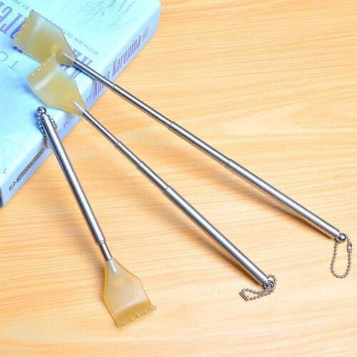 Portable Telescopic Back Scratcher, 4-section Itch Reliever,