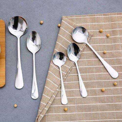 Long handled stainless steel spoon coffee stirring spoon sma