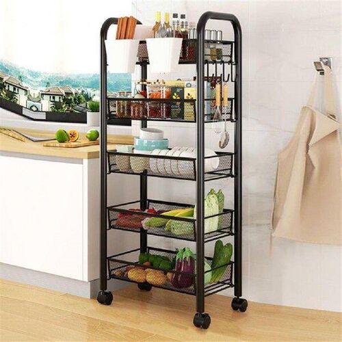 3/4/5 Tier Fruit Vegetable Storage Basket Stackable Metal