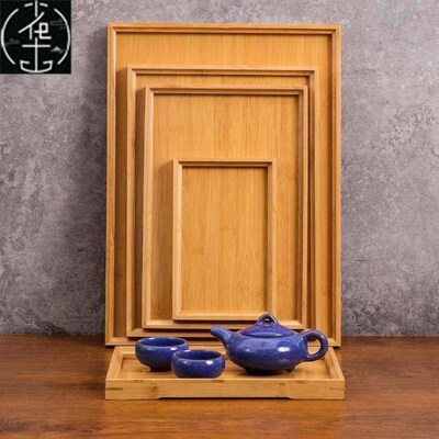 Hotel wooden tray wooden tray solid wood tray rectangular