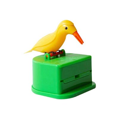 Cute Bird Toothpick Holder Intelligent Toothpick Storage Box