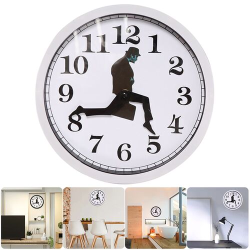 British Comedy Inspired Ministry Of Silly Walk Wall Clock Co