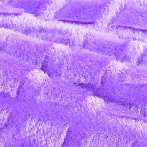 43x43cm Winter Gift Soft Plush Solid Color Square Cushion
