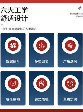 超静音电风扇落寸地扇16用太阳能风卧室遥头立式54864扇大风落家