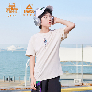 匹克童装男童短袖t恤儿童运动速干衣
