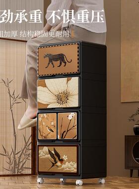 中家用衣物被式子新收箱轻奢中古DF-3065风大容量储物纳整理箱带