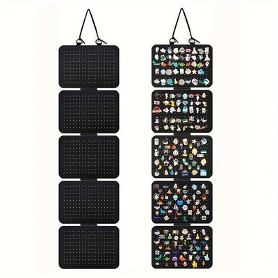 Hanging Enamel Lapel Pin Display Panels Brooch Storage Holde