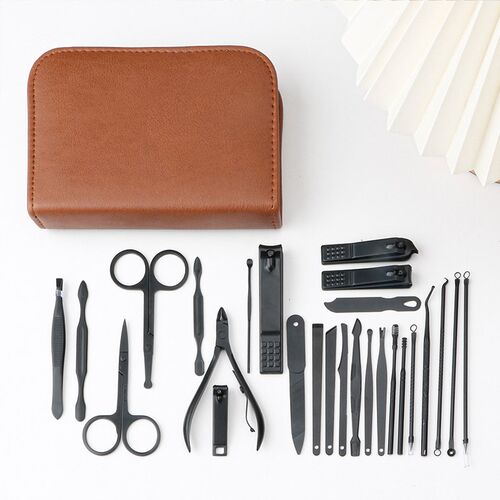 26 Piece Set nail care kit stainless steel Manicure Set