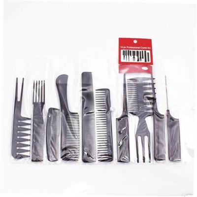 Beauty tools hair comb 10 sets Foreign trade Combs Makeup co