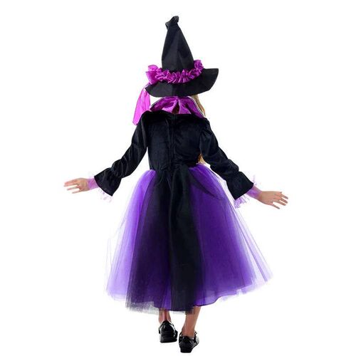 New Halloween Disguised Child Magic Witch Costume Fancy
