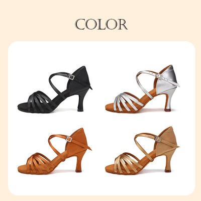 New Women Latin Dance Shoes Ballroom Tango Dancing Shoes For