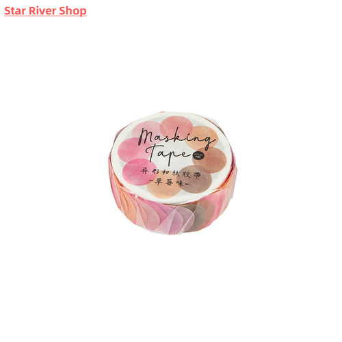 Infeel.me Colorful Washi Tape 100pcs Round Dot Stickers Crea