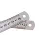 ruler stainless metal Sword long 20cm Steel steel