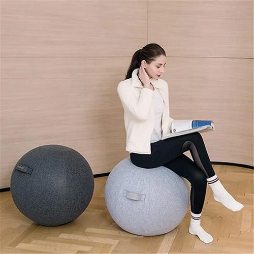 55 65 75 85CM Yoga Ball Dustproof Cover Anti-Slip Cotton