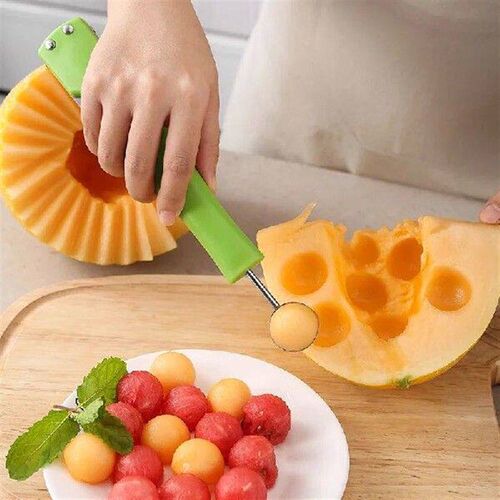 3 in 1 Watermelon Splitter Pulp Spoon Fruit Ball Digger