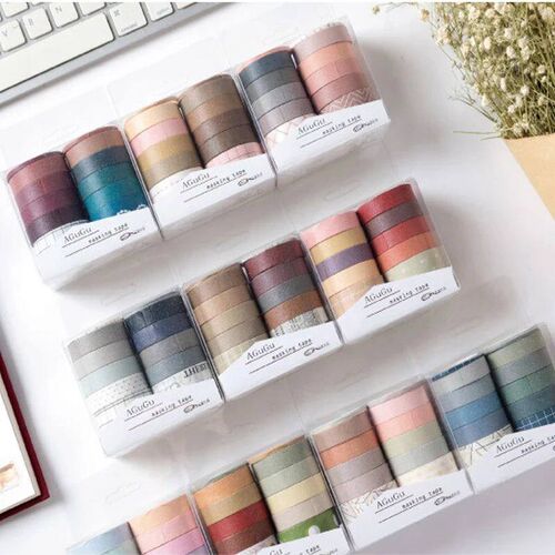 10 Rolls Kawaii Washi tapes set School supplies Cute sticker