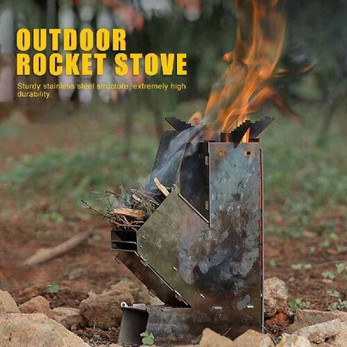 Camping Wood Stove Lightweight Foldable Wood Stove