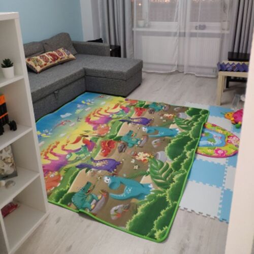 1cm 0.5cm Thick Baby Crawling Play Mat Educational Alphabet