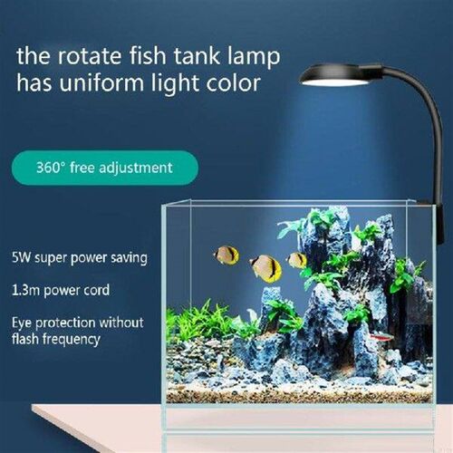 2025 New Aquarium LED Light 360-Degree Flexible to Adjust