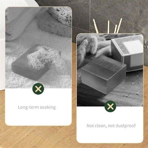 Easy to Clean Soap Holder Soap Dish with Drain Function
