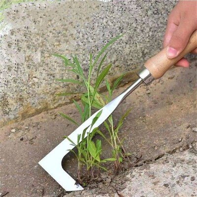 Garden Weeding Tool Weeding Puller L-shaped Manual Crack