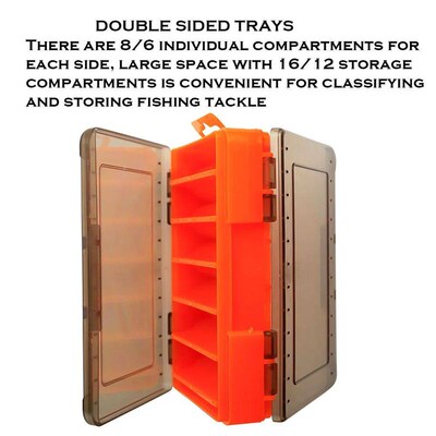 Fishing Tackle box 14 Compartments Fishing Accessories Lure