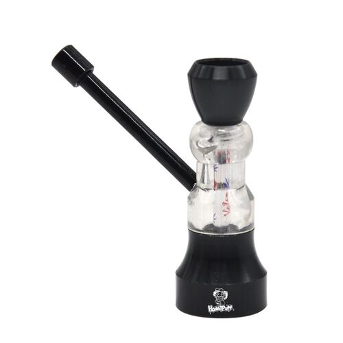 Metal and Glass  Pipe Funky Water Pipe Sand Clock Design  Pi