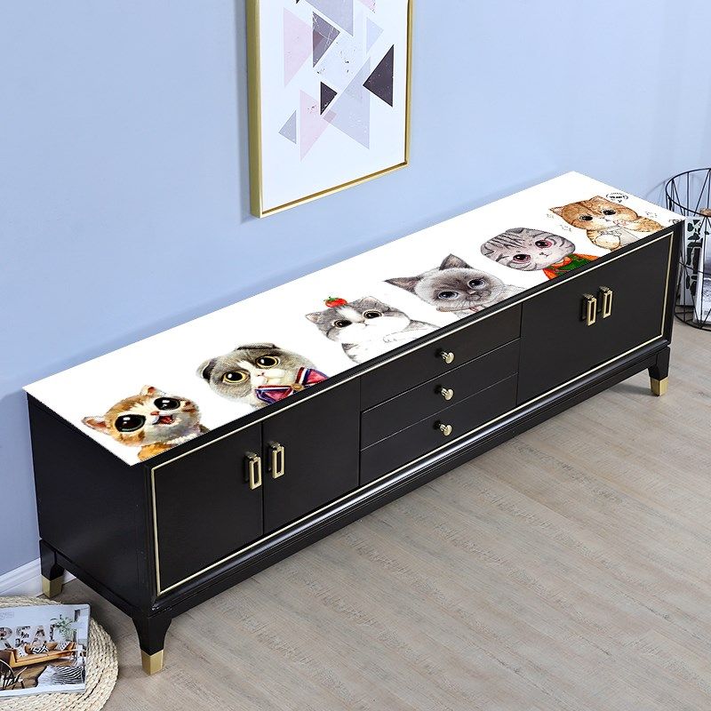 电视柜罩定制欧式现代防水防油防烫pvc软玻璃水晶板餐桌茶几垫,居家布艺,桌布,淘宝优惠券,粉丝福利购,淘宝优惠卷