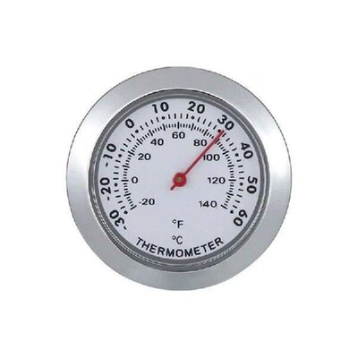 Round Glass ogs Hygrometer,MiniRound Cigars Hygrometer
