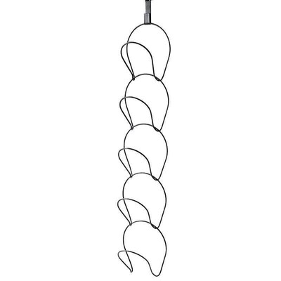 Behind the Iron Art Door: No-Drill Hooks for Multi-Function