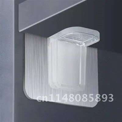 4PCS Strong Partition Pin Self Adhesive Shelf Clips Shelf