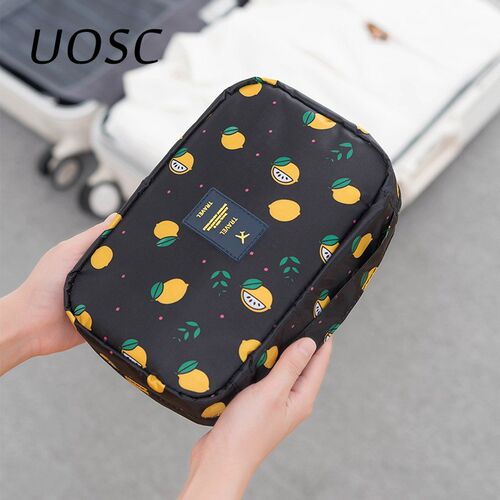 UOSC Travel Waterproof Portable Women Cosmetic Organizer Po
