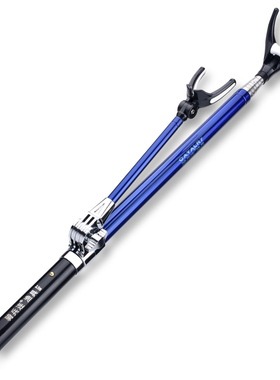 骑兵连支架不锈钢炮台架杆竿架加厚钓箱钓椅钓台专用钓鱼渔具