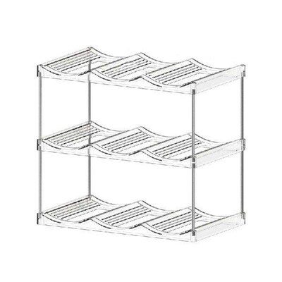 Space Efficient Water Bottle Storage Holder Functional