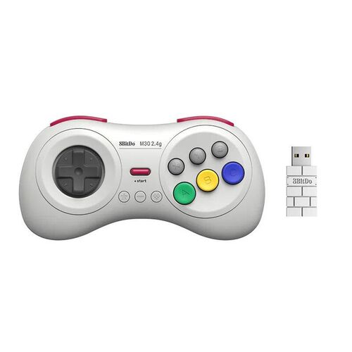 8BitDo M30 2.4G Wireless Gamepad for Sega Genesis  and Mega