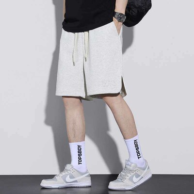 Casual Shorts Boys Summer Loose Stetch Pants Knitted Sweater