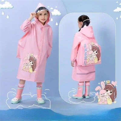childrens raincoat Waterproof childrens dinosaur raincoat