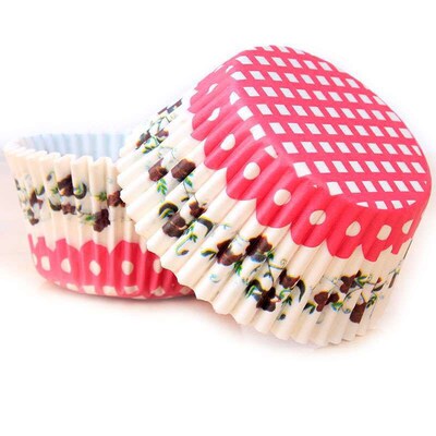 Cupcake Paper Cups Baking Muffin cake Cup mold 蛋糕纸杯纸托