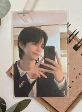 TWS 申惟回归新专辑pb版小卡 wvs直播卡 单封ver lastbell特典卡