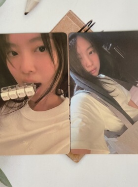 BLACKPINK 金珍妮官方周边正版卡 ZEN官周满额小卡JENNIE Weverse
