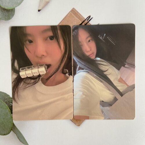 BLACKPINK金珍妮官方周边正版卡