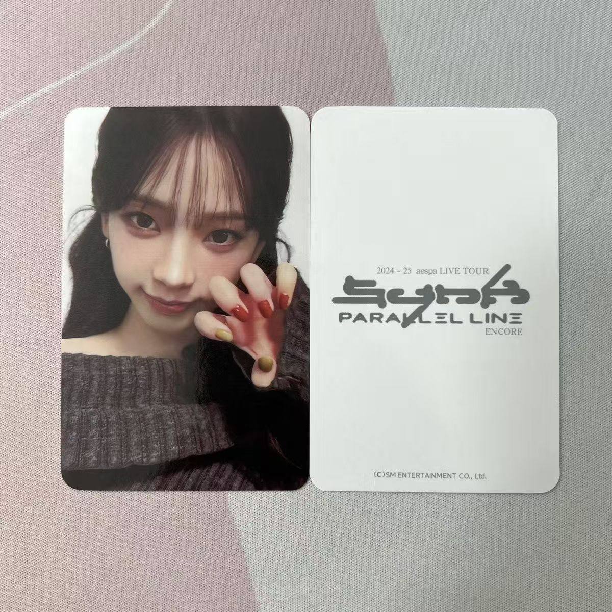 aespa柳智敏karina小卡